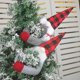 thumbnail image 5 of Hecho a mano de Navidad, cortina de ventana sueca Gnome, hebilla, soporte de retazo de decoración, B Feliz Sencillez, 5 of 5