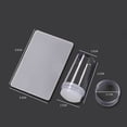 thumbnail image 3 of HLONK Stamp French Tip Tool Silicone Stamp Scraper Transparent Jelly Stamp Suitable For Manicure, 3 of 6