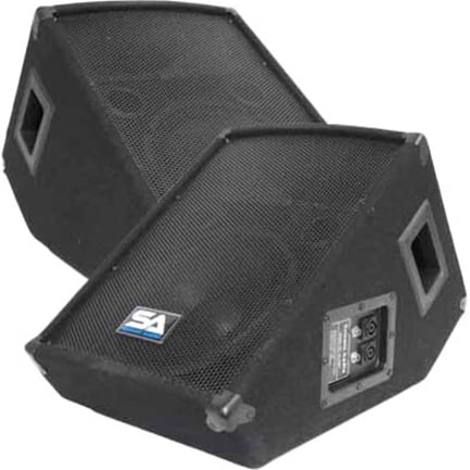 Seismic Audio SA-10MT 2-way Indoor Floor Standing Speaker, 150 W RMS, Black