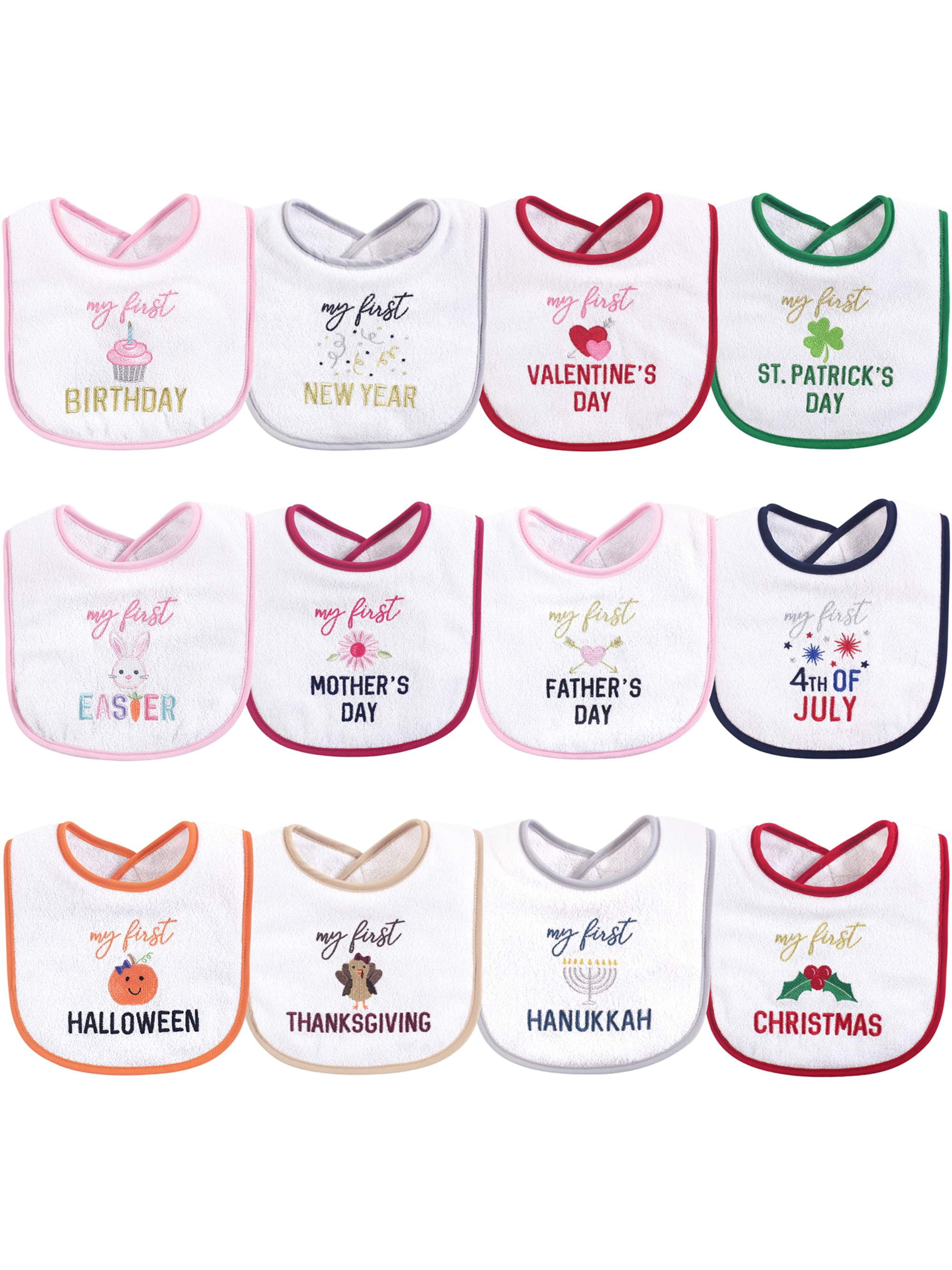 holiday bibs for baby boy