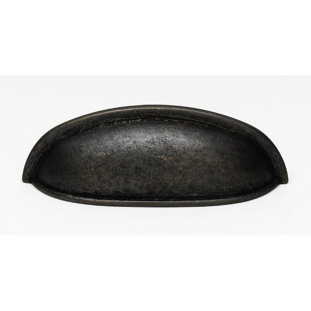 Alno A1263-PB 3" Cabinet Cup Pull Polished Brass