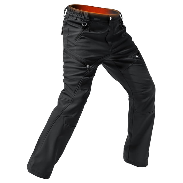 Pantalón térmico impermeable forrado con fleece para hombre Moosehill