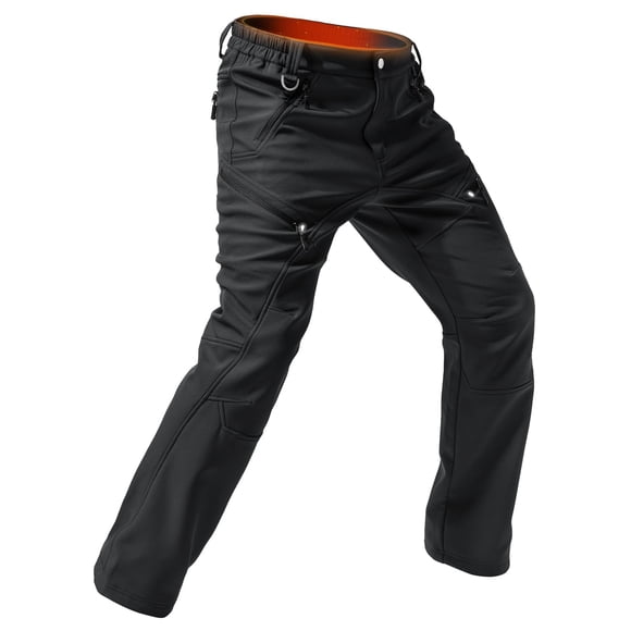 Pantalón de nieve y esquí impermeable para hombre Moosehill con forro polar