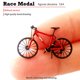 thumbnail image 3 of Mini bicicleta pintada 1/64, modelo de calle, bicicleta de montaña, rojo Sunnimix escena de bicicleta en miniatura, 3 of 8