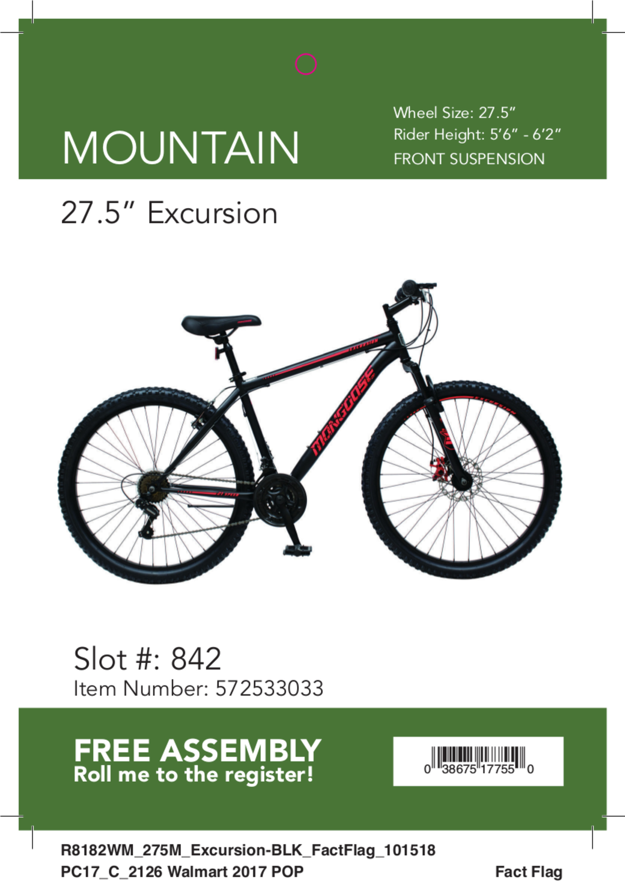 mongoose excursion walmart