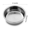thumbnail image 4 of Billuyoard Máquina de café de acero inoxidable, taza de polvo, barra de hogar, filtro poroso, portafiltro de café, cesta, piezas universales, accesorios Juegos de servir café y té No.01 Billuyoard HA009341-01, 4 of 6