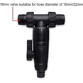 thumbnail image 3 of Aquarium Water Change Valve, 3 Way Shut-off/on Water Flow Control Valve Pipe Connector 12mm/16mm For Aquariums Fish Tanks, 3 of 5