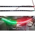 thumbnail image 3 of Gwong Autos 2 unids rojo / verde LED de navegación Luz de luz impermeable Material de embarcaciones marinas Gwong 24002680, 3 of 6