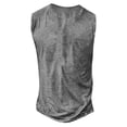 thumbnail image 3 of Mens Summer Surf Beach Tank Top Large Size Casual Breathable Sleeveless Top Loose Print Tank Top Man Shirt M, 3 of 3