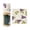 Purple, variant on Reusable Printed Kitchen Towels, Washable Cotton Cleaning Cloths, Eco-Friendly Paper Towel Replacements(A Roll)