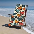 thumbnail image 4 of PHYHOO Abstract Colorful Love Printed Microfiber Sand Free Pool Towel Oversized Travel Must Have for The Swimming 30x60in, 4 of 8