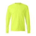 thumbnail image 2 of Hanes - Authentic Long Sleeve T-Shirt - 5586 - Safety Green - Size: 3XL, 2 of 3