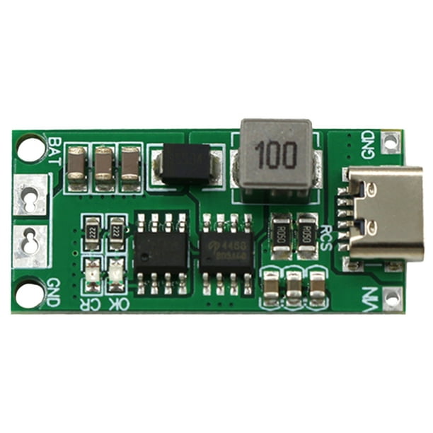 Tipo-C a 8.4V 12.6V 16.8V Mini placa de cargador de batería Multi-Celda (2S 1A) Tmvgtek Para estrenar