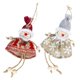 thumbnail image 5 of Adornos Navideños Santa Claus / / Angel Doll Toy Colgante Adorno de Navidad Blanco, 5 of 9