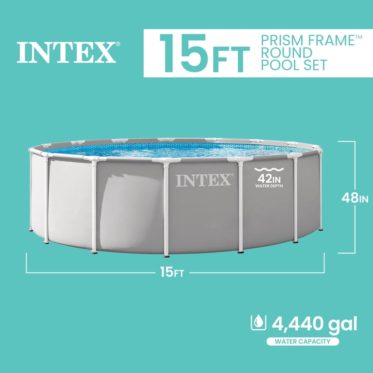 フレームティンパニーエスニックカラー 爆爆大29インチ❗️79センチ❗️ INTEX 26725EP Prism Frame 15'x48