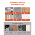 thumbnail image 6 of VEVOR Picture Hanging Strips, 34 Pairs, Large Picture Hangers with Removable Adhesive, Hook & Loop Strips, Wall Hanging Strips for Damage Free Picture Hanger, Mounting of Photos, Frames, Wall Decor, 6 of 9