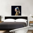 thumbnail image 2 of ARTCANVAS Girl With a Pearl Earring Canvas Art Print by Johannes Vermeer - Size: 26" x 26" (1.50" Deep), 2 of 9