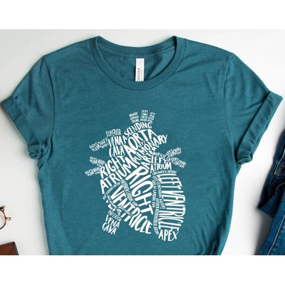 Nursing School Shirt Nursing Student Shirt School Spirit Shirts Nursing Gifts Anatomical H