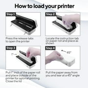 Core Innovations Pro Wireless Inkless Thermal Printer, iOS & Android Compatible, 8.5 x 11
