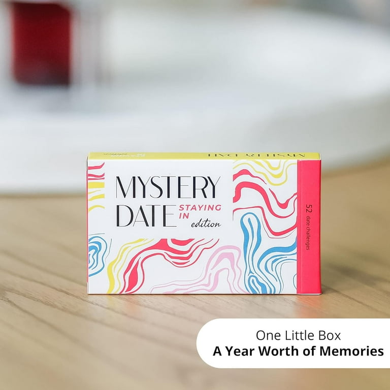 Mystery Date 52 Scratch Off Card At-Home Date Night Ideas and 52  Conversation Starters (Staying in Edition) - Couples Gift, Couples Games,  Date Night Ideas 
