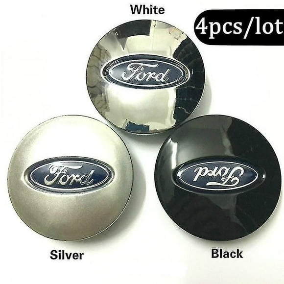 4pcs/lot 65mm Ford Badge Car Wheel Center Cap Emblem Car Accessories For Ford Edge Explorer Escape Flex Freestar Fusion Taurus F150 Svt Raptor