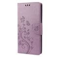 thumbnail image 2 of TECH CIRCLE Butterfly Case for 2023 Galaxy S23 Ultra - Cute Wallet Case with Stand, Lightpurple, 2 of 6