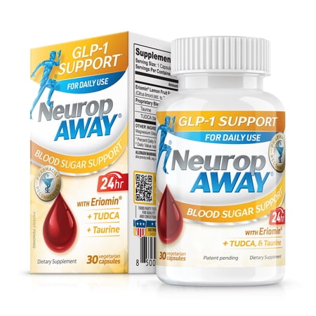 NeuropAWAY® Blood Sugar & Metabolic Support Formula with Eriomin®