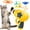 Yellow, variant on Interactive LED Flying Disc Launcher & Fetch Toy for Cats, Cat Fetch Toy with Colorful Flying Propellers Set, Indoor Outdoor Enrichment Play with Propeller Gun Spinner Foam Discs