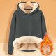 thumbnail image 1 of WILLBEST Sudaderas Navideñas para Hombre, Sudadera con Capucha Gruesa con Bolsillo Forrado, Sudadera Cálida A Prueba De Viento para Invierno, Sudaderas Deportivas XXXXGrande, 1 of 3