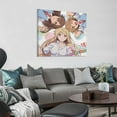 thumbnail image 3 of Anime And Manga Based on Light Novels The Pet Girl of Sakurasou Poster-denoise-denoise Posters Wall Art Painting Canvas Gift Living Room Prints Bedroom Decor Poster Artworks 20x20inch(50x50cm), 3 of 5
