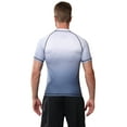 thumbnail image 4 of Weilanxin Men's UPF50+ Quick-Dry Rash Guard Shirt Surfing, Running, Water Sports, Reflective Safety Design, 4 of 11