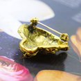 thumbnail image 3 of Broche para mujer Broche con forma de animal, alfiler de seguridad para solapa, dorado, 3 of 4