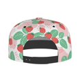 thumbnail image 4 of Fotbe Strawberry Flat Bill Visor Cap Classic Snapback Hat Polyester Foam Trucker Hat Trucker Cap Adjustable Baseball Cap, 4 of 9