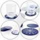 thumbnail image 5 of 1 juego de alfombrillas prácticas para tazas, alfombrillas de silicona con aislamiento térmico para tazas con soporte de almacena HOMEMAXS 11712889-MX, 5 of 6