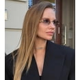 thumbnail image 3 of Gafas deSol TYA Retro Ovaladas Pequeñas Sin Montura UV400 para Mujeres y Hombres, 3 of 9