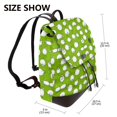 thumbnail image 2 of Balery Funny Sheep Doing Yoga Mochila de Cuero para Mujeres, Gran Capacidad, Bolsa de Viaje Multifuncional, Mochila de Cuero y Bolsa de Hombro para Mujeres, 2 of 4