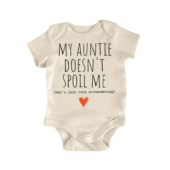 Aunt Auntie Announcement Newborn Baby Bodysuit