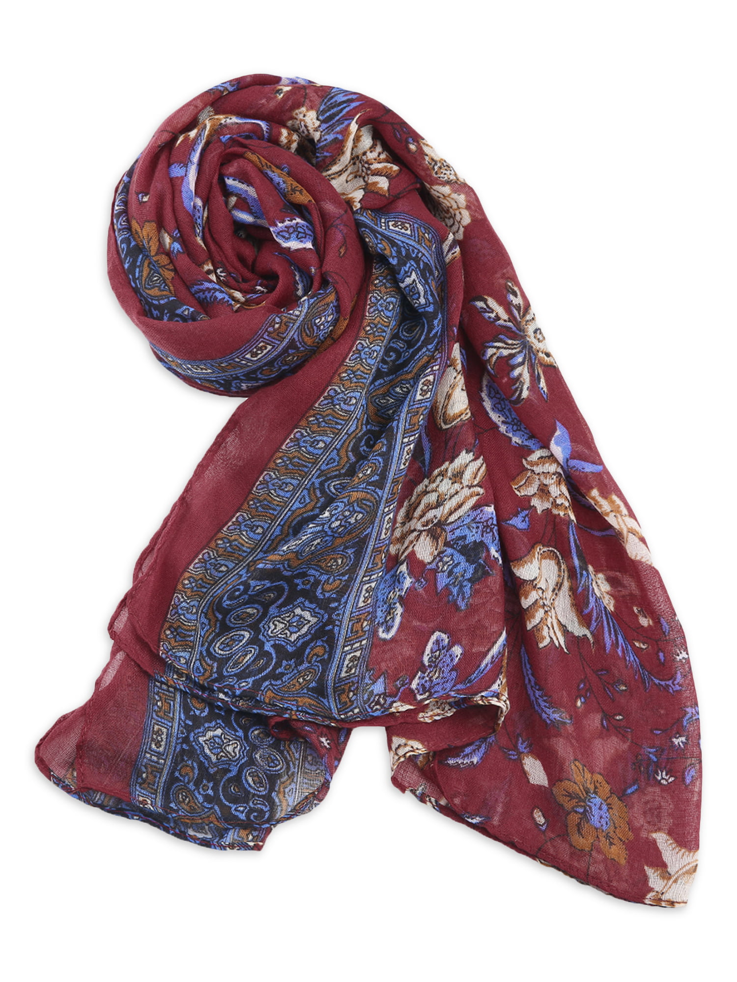 12 women scarves wholesale fashion lot bulk paisley floral butterfly US SELLER 