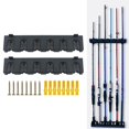 thumbnail image 4 of serony Boat Fishing Rod Rack Fishing Holder Wall Mount Storage Pole Stand Rack Horizontal Sponge, 4 of 9