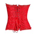 thumbnail image 3 of Women's Sexy Lace Satin Shaper Top, 3 of 5
