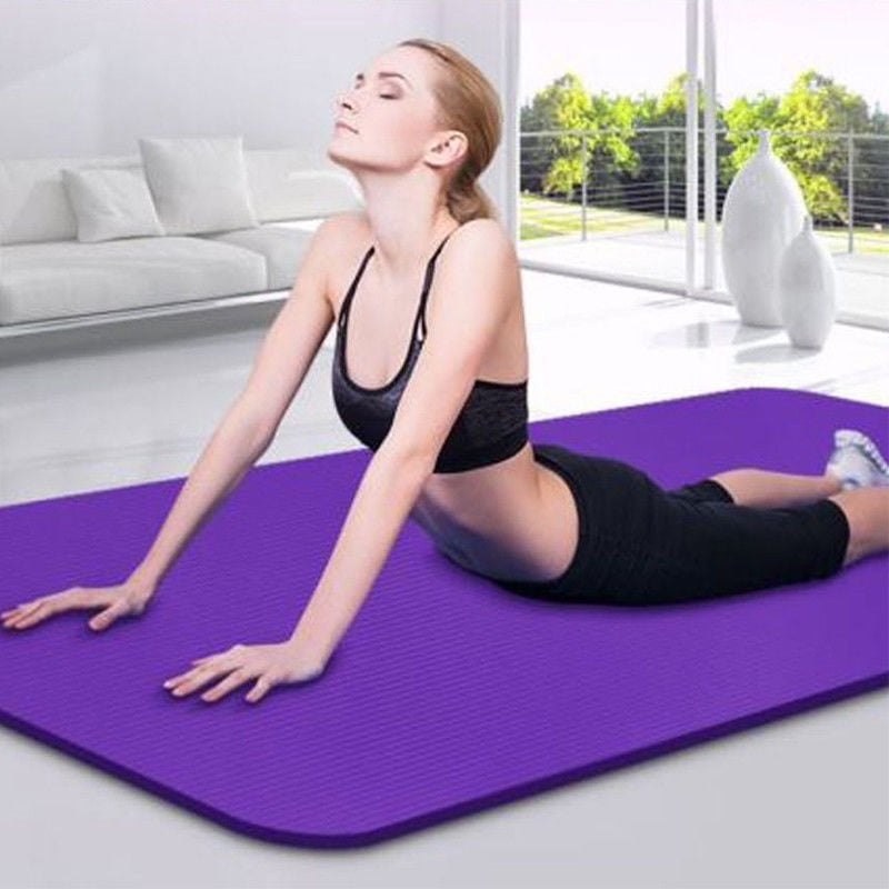 New Extra Thick Non slip 6mm Yoga Mat Pad Cushion Exercise Fitness Pilates Walmart