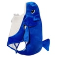 thumbnail image 5 of Bjutir Toddler Kids Romper Jumpsuit Shark 3D Animals Outfit Halloween Cosplay Party Adorable Performance Dress Up Clothes For Boys Girls Size 1-6 Years Blue, 5 of 5