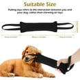 thumbnail image 2 of 2Pcs Dog Tug Toy 12×2.75 Inch Tough Jute Bite Pillow with Handle Fun Puppy Training Toys Tug of War Puppy Training Interactive Play Washable Fire Hose Dog Tug Durable Pull Toys, 2 of 6
