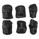 thumbnail image 2 of Rodilleras 6 unids/set Patinaje Muñeca Rodilla Codo Protector Conjunto Niños Montar Proteger (Negro), 2 of 7