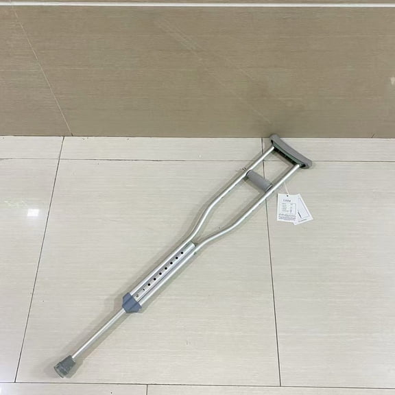 LISM crutches,Height Adjustable Crutches – Includes Padded Underarm Cushions, Hand Grips, & Rubber Tips – Max. Weight Capacity 300 lb