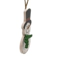 thumbnail image 2 of Holiday Ornaments Rustic Snowman Wood Metal Scarf 1649186 Solid, 2 of 2
