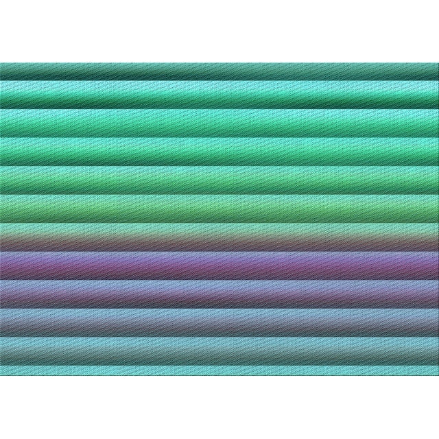 Ahgly Company Tapis Rectangulaire Lavable en Machine Intérieur Transitionnel Turquoise Foncé Vert, 5 Pieds x 8 Pieds