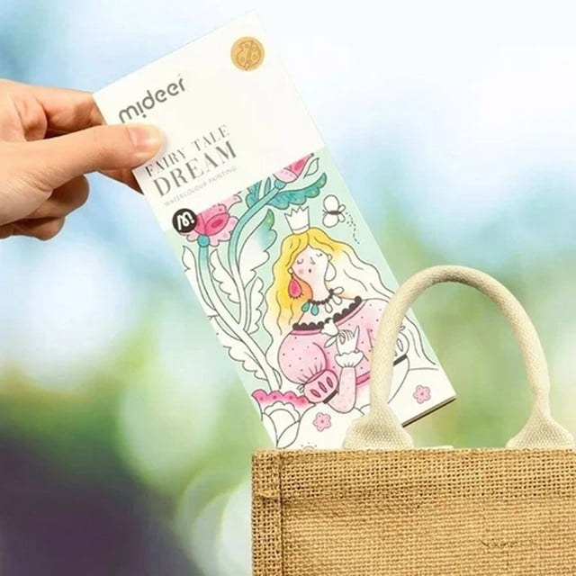 Xihbxyly Set de Acuarela de Bolsillo, Divertidas Actividades de Pintura, Desarrollo de La Motricidad Fina, Herramienta de Pintura Fácil de Usar, Arte Creativo para Niños de 3 a 6 Años, Seguro y Ecoló