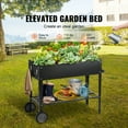 thumbnail image 2 of VEVOR Raised Garden Bed, 42.5 x 19.5 x 31.5 inch Galvanized Metal Planter Box, Elevated Outdoor Planting Boxes with Legs, 2 of 9