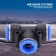 thumbnail image 4 of Conector Neumático, Accesorios Rápidos, Rotación De 360 ​​grados Instalación Simple Para Acoplamiento De Manguera De Agua Fugacal Quick Fittings, 4 of 8